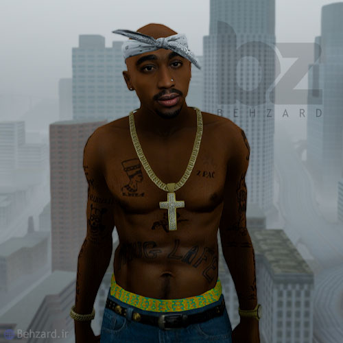 اسکین توپاک - 2pac